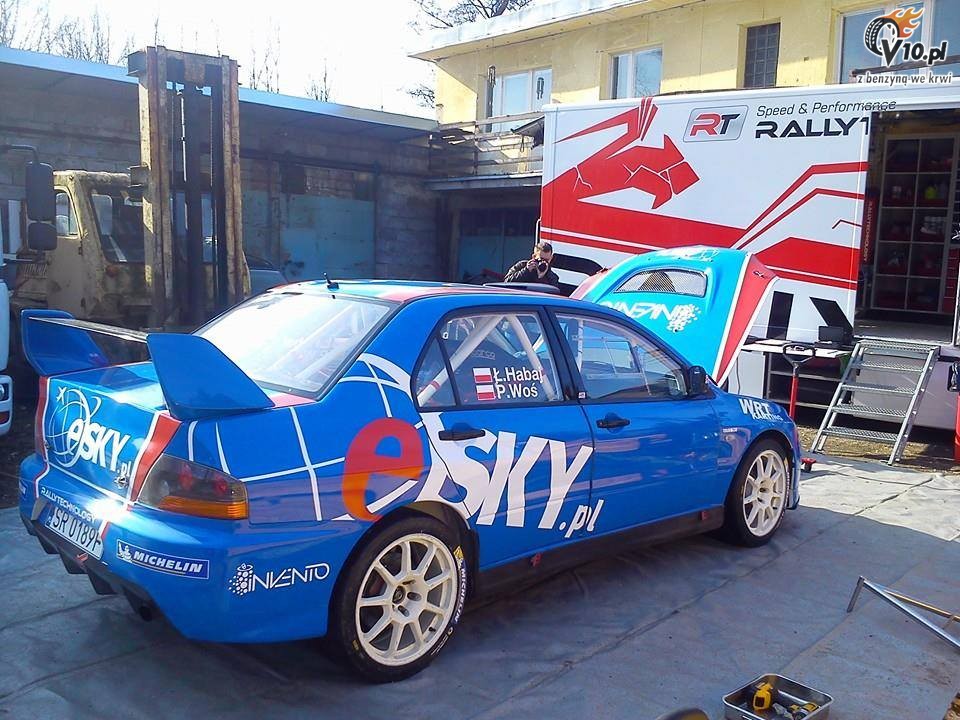 Łukasz Habaj - Mitsubishi Lancer Evo IX R4
