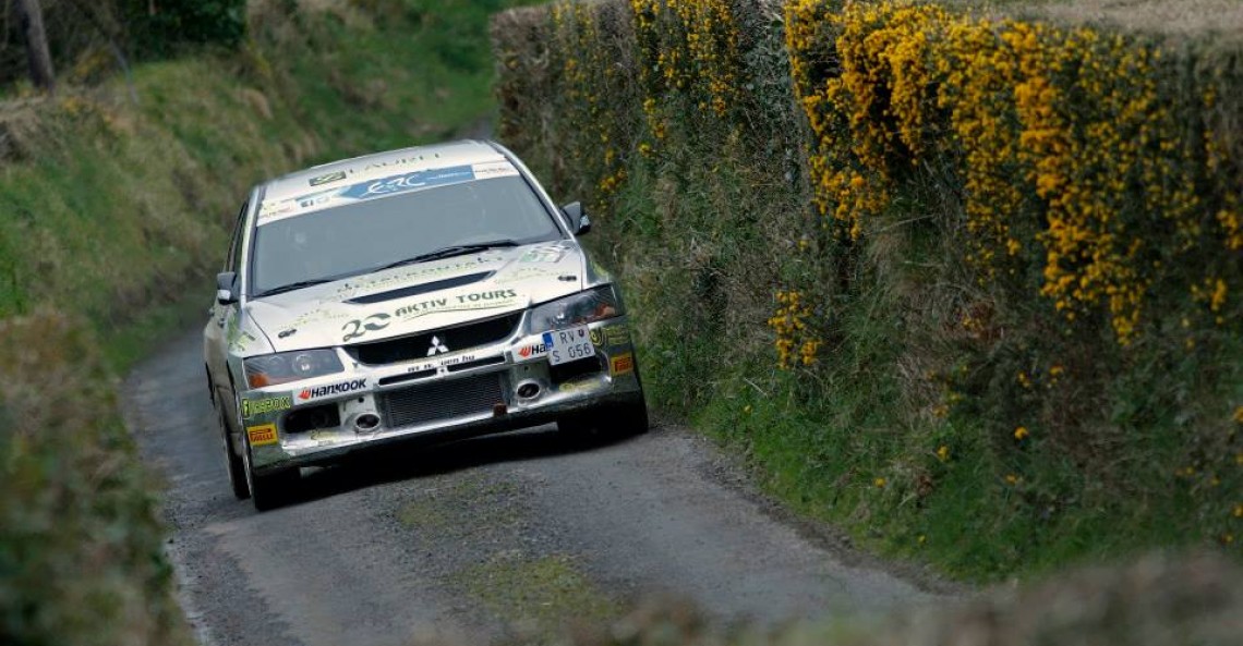 Krisztian Hideg w Rajdzie Irlandii 2015