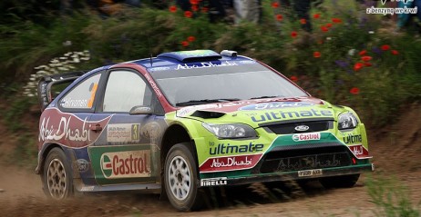 Mikko Hirvonen Ford Focus WRC Rajd Finalndii