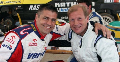Krzysztof Hołowczyc i Juha Kankkunen