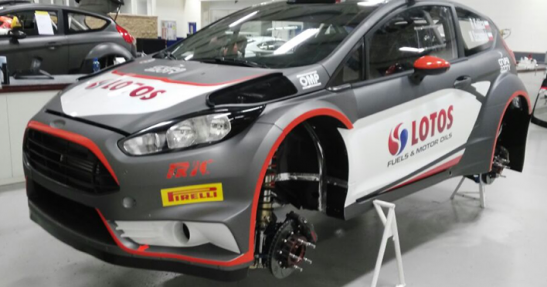 Robert Kubica i Fiesta RS WRC