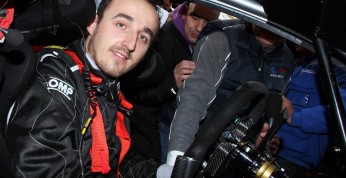 Kubica kibicował na trasie mistrzostw Szwajcarii