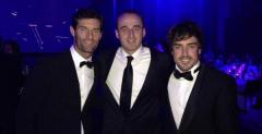 Mark Webber, Robert Kubica, Fernando Alonso