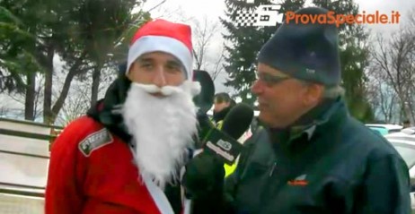 Kubica jako w. Mikoaj mwi m.in. o Monte Carlo