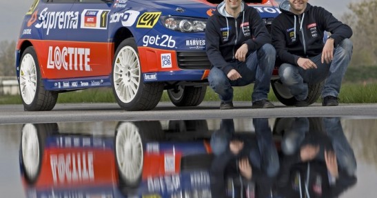 Tomasz Kuchar i Subaru Impreza N14