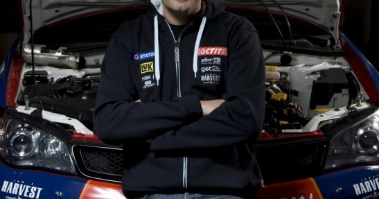Tomasz Kuchar i Subaru Impreza N14