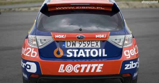 Tomasz Kuchar i Subaru Impreza N14
