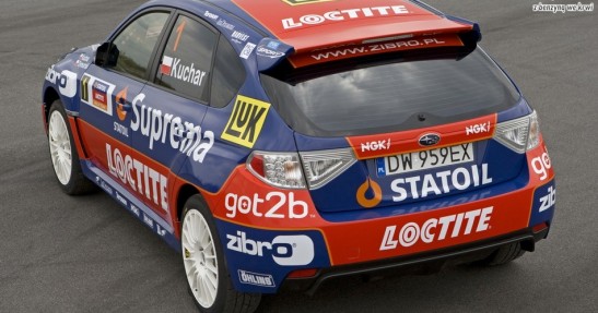 Tomasz Kuchar i Subaru Impreza N14