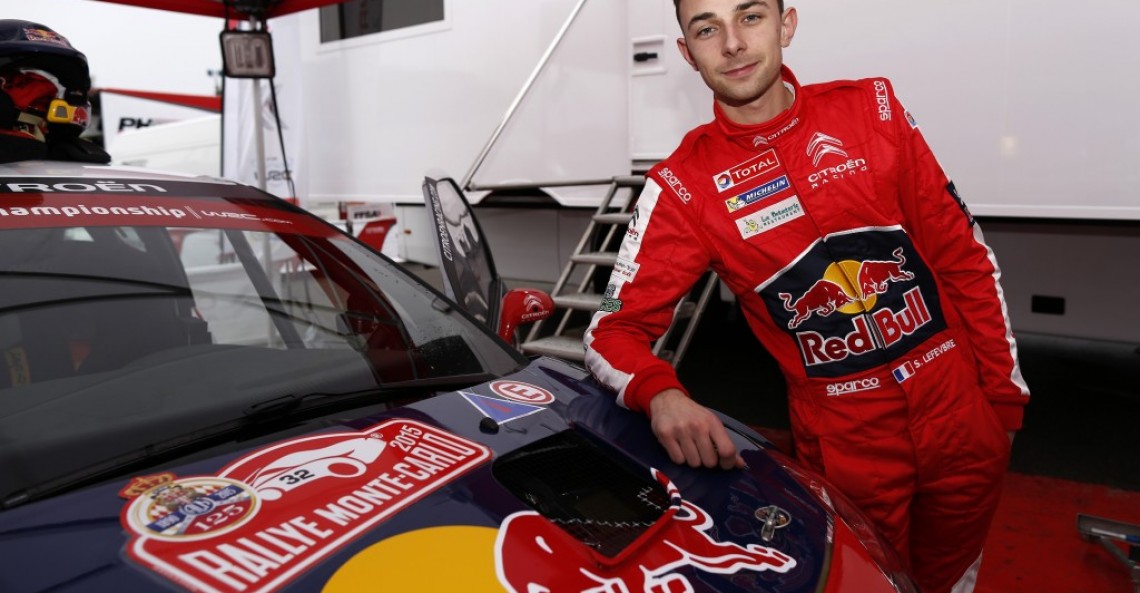 Stephane Lefebvre w Rajdzie Monte Carlo 2015