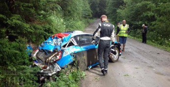 Dramat Łukjaniuka - po wygraniu Rajdu Estonii wypadek przed...