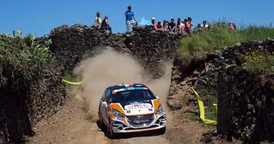 Łukasz Pieniążek w Rajdzie Azorów 2015