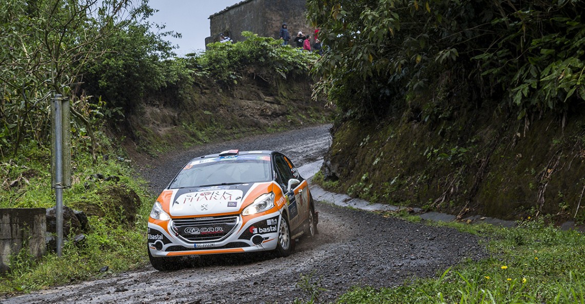 Łukasz Pieniążek w Rajdzie Azorów 2015