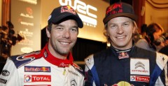 Sebastien Loeb i Kimi Raikkonen