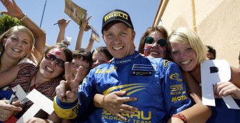 Petter Solberg legendą podczas Rajdu Wielkiej Brytanii. Norweg...