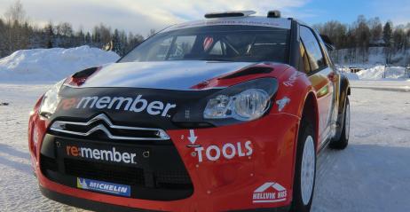 Solberg pokazał barwy Citroena DS3 WRC