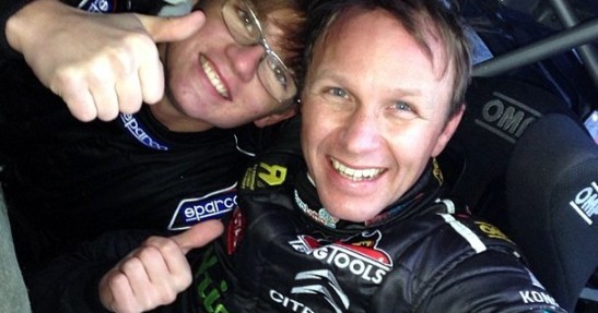 Oscar Solberg i Petter Solberg
