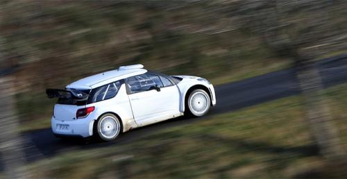 Dani Sordo, test Citroena DS3 WRC