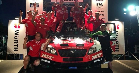 Skoda w APRC w 2015 roku