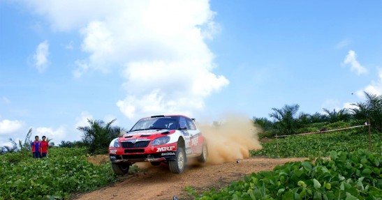 Pontus Tidemand w Rajdzie Malezji 2015