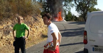 Pożar Skody Fabii S2000 Seppa Wieganda. Losy mistrzostwa Europy...