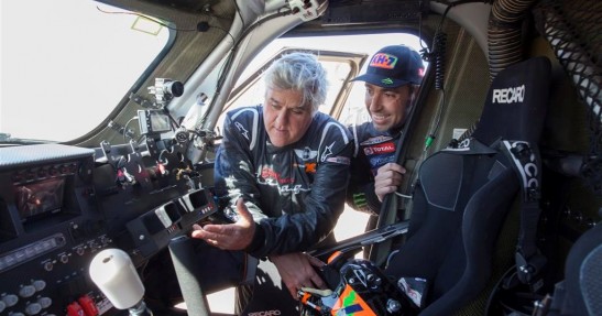 Jay Leno i Nani Roma