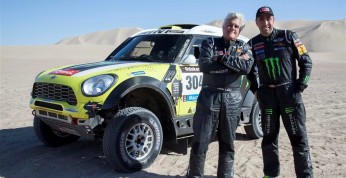 Wideo dnia: Jay Leno za kółkiem dakarowego MINI All4 Racing