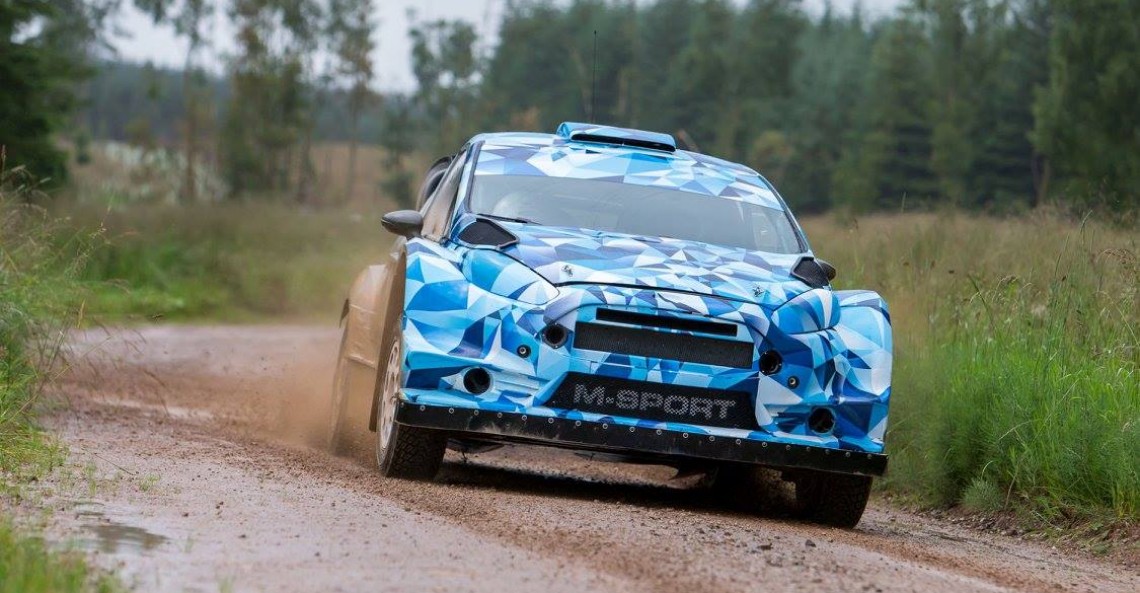 WRC: Nowy Ford Fiesta od M-Sportu imponuje Tanakowi