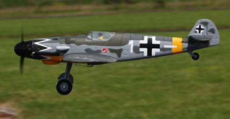 BF-109 Messerschmitt - elektryczny model samolotu z EPS