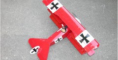 Fokker DR1 - trjpatowiec RC z napdem elektrycznym
