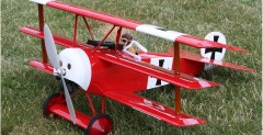 Fokker DR1 - trjpatowiec RC z napdem elektrycznym