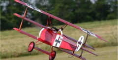 Fokker DR1 - trjpatowiec RC z napdem elektrycznym