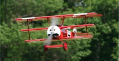 Fokker DR1 - trjpatowiec RC z napdem elektrycznym