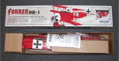 Fokker DR1 - trjpatowiec RC z napdem elektrycznym