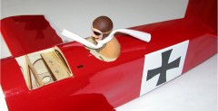 Fokker DR1 - trjpatowiec RC z napdem elektrycznym
