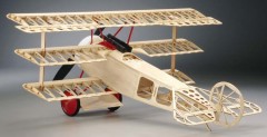 Fokker DR1 - trjpatowiec RC z napdem elektrycznym