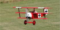 Fokker DR1 - trjpatowiec RC z napdem elektrycznym