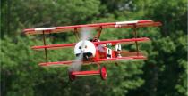 Fokker DR1 - trjpatowiec RC z napdem elektrycznym