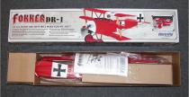 Fokker DR1 - trjpatowiec RC z napdem elektrycznym