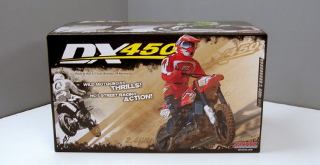 DX-450 - terenowy motocykl 1:5 z napdem elektrycznym