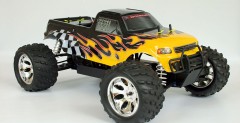 Hurricane C5 - spalinowy monster truck w skali 1:5 od FG