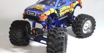 Ground Pounder - monster truck ze skrętnymi 4 kołami Ground Pounder - monster truck ze skrętnymi 4 kołami