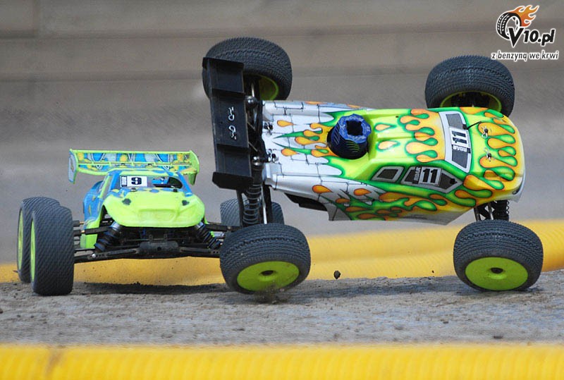 Kraksy i wywrotki modeli rc off-road