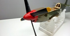 P-51B Mustang - makieta z napdem elektrycznym