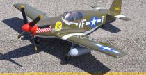 P-51B Mustang - makieta z napdem elektrycznym