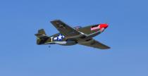 P-51B Mustang - makieta z napdem elektrycznym