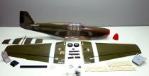 P-51B Mustang - makieta z napdem elektrycznym