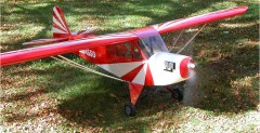 Piper J-3 Cub - elektryczny samolot w skali gigant