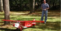 Piper J-3 Cub - elektryczny samolot w skali gigant