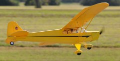 Super Cub RTF - zty grnopat z napdem elektrycznym