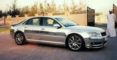 Audi A8 w chromie